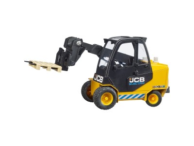 02512 JCB Teletruk mit Palette, Modellfahrzeug
