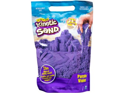 Kinetic Sand - Beutel lila, Spielsand
