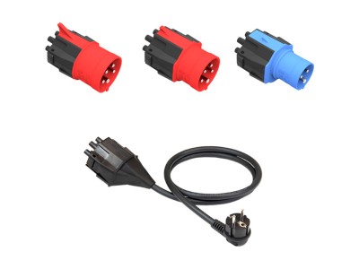 Steckeraufsatz Set 32A Standard (EU) 16A