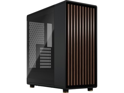 North Charcoal Black TG Dark, Tower-Gehäuse