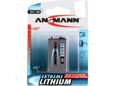Extreme Lithium 9V-Block, Batterie