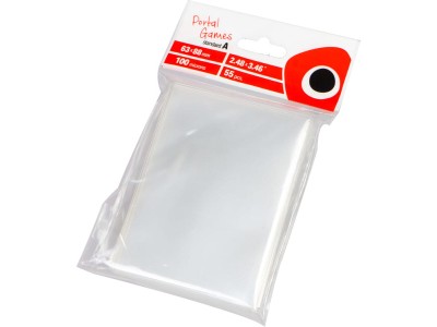 Clear Card Sleeves: Standard A (63x88