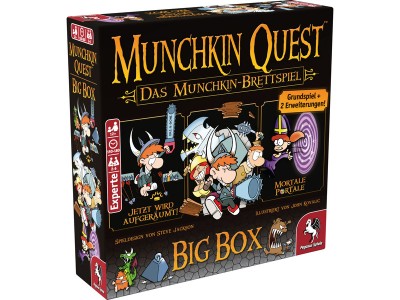 Munchkin Quest Big Box, Brettspiel