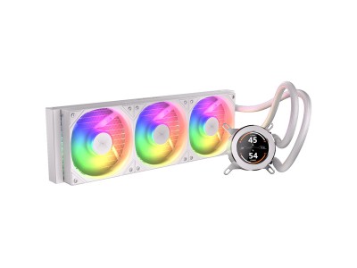 HydroGlance 360 LCD White, Wasserkühlung