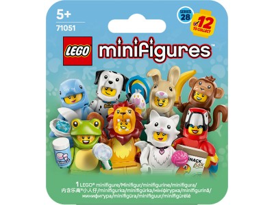71051 Minifigures Tiere Serie 28, Konstruktionsspielzeug