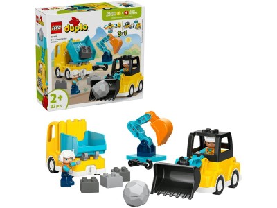 10475 DUPLO Town Baufahrzeuge - 3-in-1-Set
