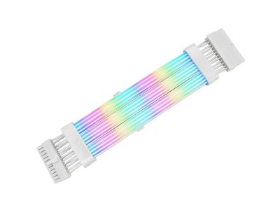 Mod ARGB Snow Cable 24Pin, Kabelmanagement