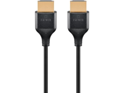 Slim High-Speed-HDMI-Kabel mit Ethernet, 4K @