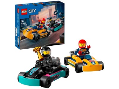 60400 City Go-Karts mit Rennfahrern, Konstruktionsspielzeug