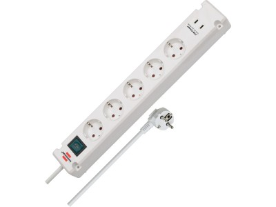 Bremounta Steckdosenleiste 5-fach, 2x USB-C