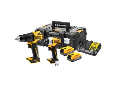 POWERSTACK Akku-Kombo-Pack DCK2062E2T, 18Volt, mit Schlagschrauber