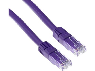 ACT Purple 1 meter U/UTP CAT6