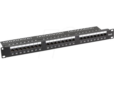 EFB-Elektronik Patchpanel Cat.6,UTP 48