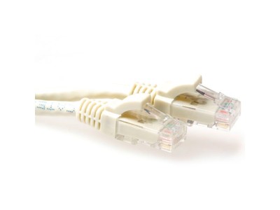 ACT Ivory 5 meter U/UTP CAT6A