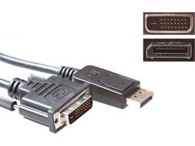 ACT Conversion cable DisplayPort male to