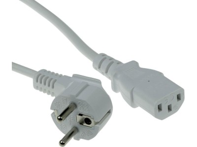 ACT Powercord mains connector CEE7/7 male