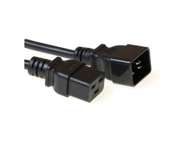 ACT AK5023 2m C19-Koppler C20-Koppler Schwarz