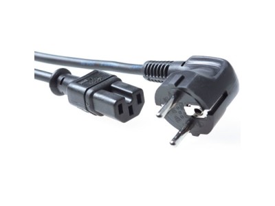 ACT Powercord mains connector CEE7/7 male
