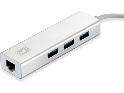 LevelOne USB-0503 - Hub - 3