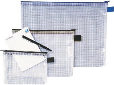 REXEL Reißverschlusstasche Mesh Bags, DIN A5
