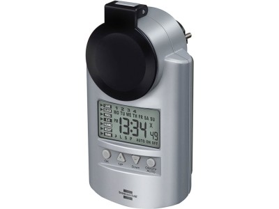 Brennenstuhl Wochenzeitschaltuhr Primera-Line DT, silber -