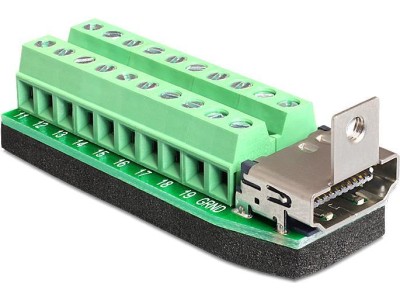 DeLOCK Adapter HDMI Buchse > Terminalblock
