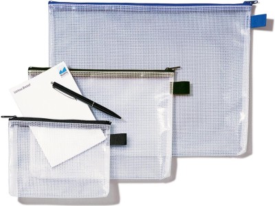 Rexel MeshBag Reissverschlusstasche A4 - schwarz
