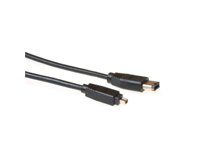 ACT Firewire IEEE1394 connection cable 6-pin