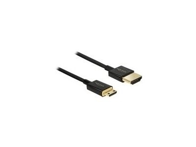 DeLOCK Slim Premium - Video-/Audio-/Netzwerkkabel -