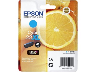 Epson 33XL - Cyan - Tintenpatrone