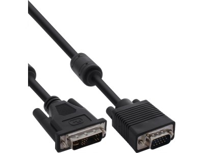 InLine DVI-A Anschlusskabel auf 15pol HD