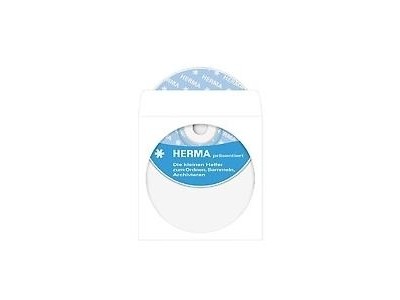 HERMA - CD-/DVD-Hülle - weiß (1140)