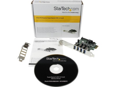 StarTech.com 4 Port PCI Express