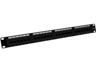 ACT Patchpanel 24-ports unshielded CAT6 PATCHPANEL