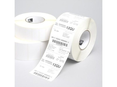 Etiketten, Zebra, Normalpapier, Z-Perform 1000T, B: