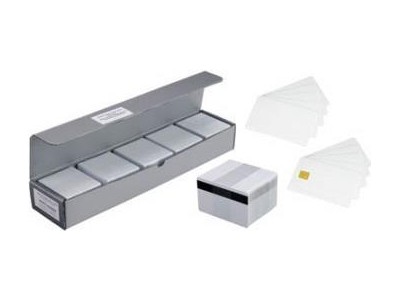 Zebra Plastikkarte Plastikkarte, ohne Magnetstreifen, 30