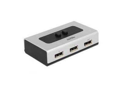 DeLock - Video/Audio-Schalter - 2 x