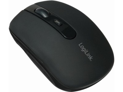 LogiLink ID0078A Bluetooth Optisch 1600DPI Schwarz