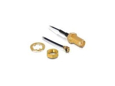 DeLOCK HF RP-SMA Antennenanschluss zum Einbau