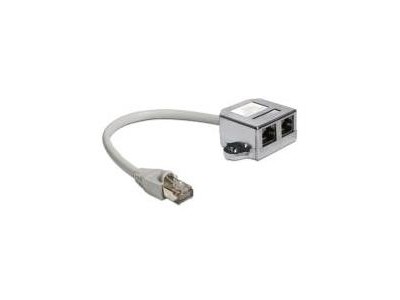 DeLOCK RJ45 Port Doubler - Ethernet