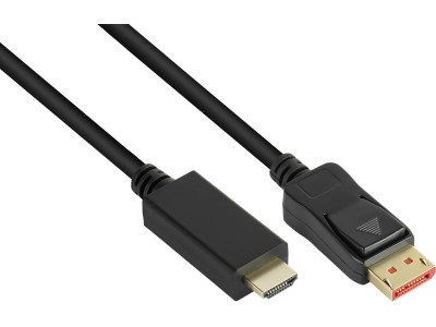 Anschlusskabel DisplayPort 1.4 an HDMI