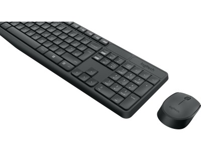 Logitech MK235 - Tastatur-und-Maus-Set - kabellos