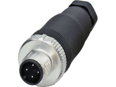 Phoenix Contact Konfektionierbarer Steckverbinder M12 SACC-M12MS-4CON-PG