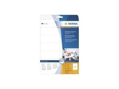 HERMA Special - Selbstklebende, abziehbare, matte