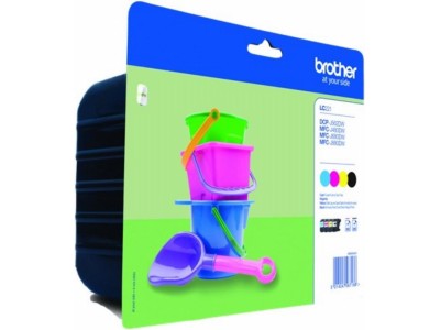 Brother LC221 Value Pack - 4er-Pack