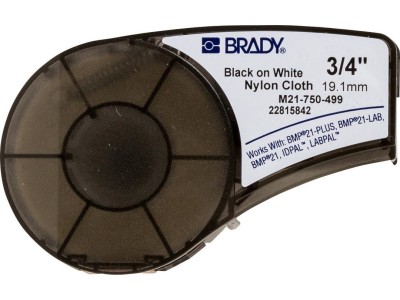 Brady B-499 - Nylon-Gewebeetiketten, matt -