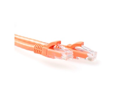 ACT Orange 1 meter U/UTP CAT6A