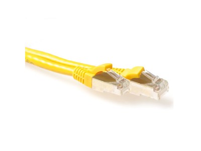 ACT Yellow 15 meter LSZH SFTP