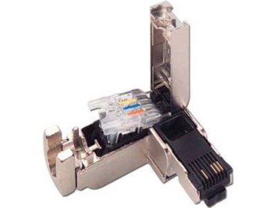 Siemens Datensteckverbinder RJ45 90° Kabelausgang Cat
