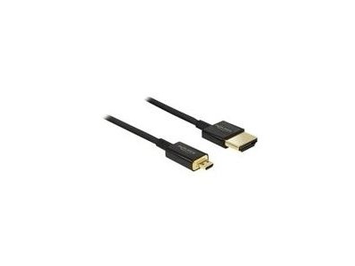 DeLOCK Slim Premium - Video-/Audio-/Netzwerkkabel -